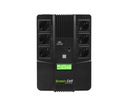 Green Cell UPS AiO 600VA 360W 6x Schuko AVR RJ-45 230V AC núdzový zdroj