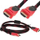 KÁBL HDMI - HDMI KÁBEL 1,5 m 3D 4K FULL HD BRAIDED