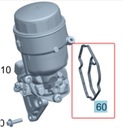 TESNENIE ZÁKLADNE OLEJOVÉHO FILTRA MERCEDES 3.0 OM642