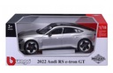 AUDI RS E-TRON GT SILVER 1:18