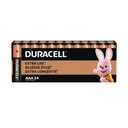 24x alkalické batérie Duracell AAA LR3