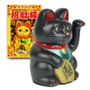 JAPONSKÁ MAČKA ŠŤASTIA MANEKI-NEKO POHYBLIVÁ LABA