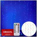 LED ZÁCLONY DRÔTY 3X3M 300LED VIAC FARBE