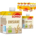 Sonko Ovsený organický bio rastlinný nápoj 500ml x12