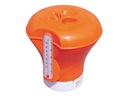 DÁVKOVAČ na chlórové tablety teplomer 58209 oranžový