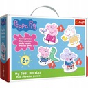 MÔJ PRVÝ PUZZLE 4v1 ROZTOMNÝ PEPPA PIG TREFL