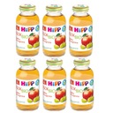 HiPP BIO Jablká-Hrozno. Bio šťava 100%, 4m3 x 200ml