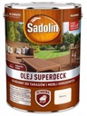 SADOLIN SUPERDECK - terasový olej, bielený, 5l