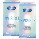 DUREX INVISIBLE veľké veľké kondómy 20 ks XL