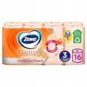 Toaletný papier Zewa Deluxe Peach s vôňou, 3 vrstvy, 16 roliek