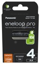 4 PANASONIC ENELOOP 2500mAh R6 VYSOKÁ KAPACITA