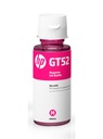 Atrament pre tlačiareň HP GT52, purpurová 8000 strán, 70 ml