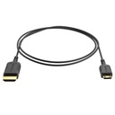 Mini HDMI - HDMI 1.4 kábel 8sinn eXtraThin 80 cm 4K