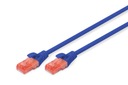 Prepojovací kábel RJ45/RJ45 Cat.6 250 MHz U/UTP AWG27/7 PE