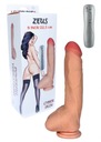 Cyber ​​​​kožené penisové dildo natural 7 režimov 25 cm