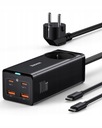 BASEUS NABÍJAČKA 5v1 NAPÁJACÍ ZDROJ 230V 4x USB USB-C PD 100W