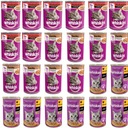 WHISKAS mokré krmivo pre mačky MIX OF TASTE 24x400g