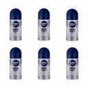 NIVEA Silver Protect Antiperspirant roll-on, 50 ml x 6