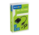 Reinston adaptér HDMI na D-SUB VGA + 3,5 mm jack