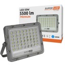 LED reflektor Halogen Slim LED svietidlo 50W 5500lm vonkajšie silné PREMIUM