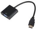 Konvertor obrazu s adaptérom mini HDMI na VGA