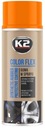 K2 COLOR FLEX Guma v spreji oranžová 400ml