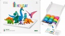 HEJ HLINOVÝ PLAST + APLIKÁCIA HRAČKY DINOSAURS CASTRYLINA TM