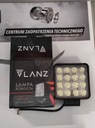 LED PRACOVNÁ LAMPA Štvorcová 16x3W 7 LUMENOV 9-32V