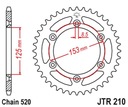 JT ZADNÉ OZNAČENIE 289 43 HONDA CRF 230 '09-10 XR250