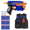 SET NERF ELITE FIRESTRIKE + VESTA A DOPLNKY