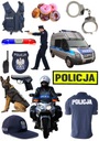 Oplatek POLICE Na vystrihnutie cukrovej potlače A4