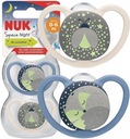 NUK Space cumlíky anatomický cumlík 2 ks. 0-6m