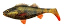 Guma na šťuku Savage Gear 4D Perch Shad 17,5cm - Motorový olej