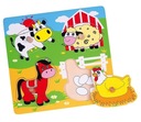 Viga 59562 Puzzle s prekvapením - farma