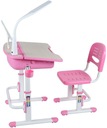 MaxErgonomic Smart Pink Stôl so stoličkou, nastaviteľný