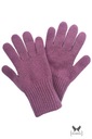 GLOVES*01 vlnené dámske zimné rukavice fialovej farby