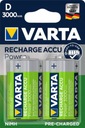 BATÉRIA BATÉRIA VARTA D/R20 3000mAh BL/2