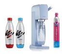 SodaStream ART BLUE saturátor + 2x POISTKOVÁ FĽAŠA 1L