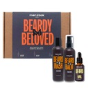 MenRock Beardy Beloved Soothing Oak Moss šampón na fúzy set 100ml + ba