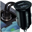 Nabíjačka do auta 2x USB 2.4A 24W 12V - 24V Quick Charge 3.0 SWISSTEN