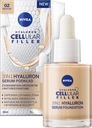 NIVEA HYALURON CELLULAR FILLER 3V1 SÉRUM-FOUNDATION prírodná farba, 30ml