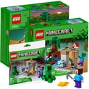 LEGO Minecraft 21240 Kvapľová jaskyňa +30647 Dobrodružstvo v mokrinách