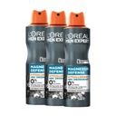 3 x LOreal Men Expert Magnesium Defense deodorant