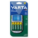 VARTA LCD CHARGER nabíjačka 4x AA/AAA +4xAA2600mAh