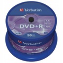 DVD Verbatim DVD+R 4,7 GB 50 ks.