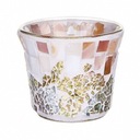 Votívny držiak Yankee Candle Gold Pearl Mosaic