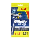 Gillette Blue3 Comfort Jednorazové holiace strojčeky 9+3 kusy