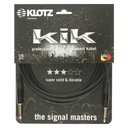 Klotz KIK Kábel gitarový ZLATÝ 3m KOSTKA