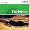 STRUNY PRE AKUSTICKÚ GITARRU D'ADDARIO EZ 890 + !