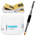 CLEAR GEL SET 15G + šablóny + štetec